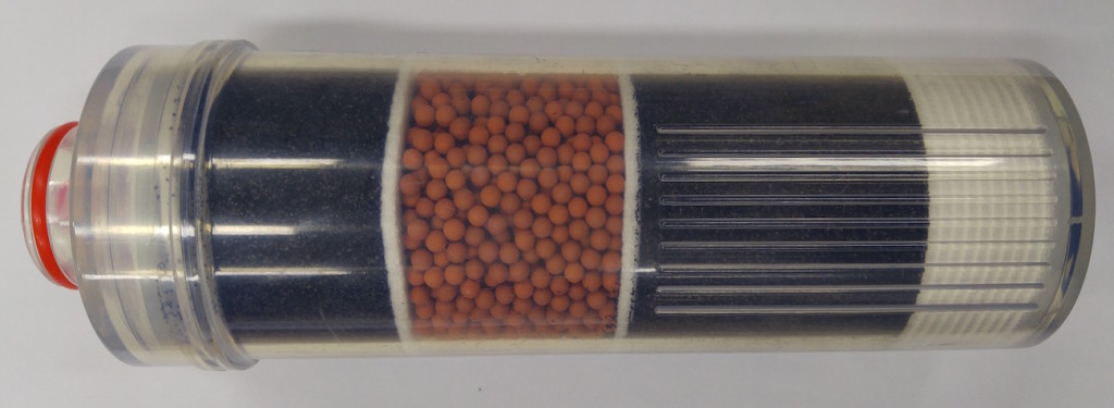 AquaVolta EOS Water filter activated carbon and silicium ceramic balls